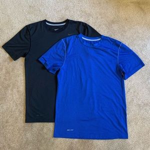 Men’s Nike Dri-Fit running shirt bundle, Size S